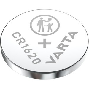 CR1620 Lithium-Batterie 3,0 Volt 70mAh ø16x2,0mm 3V Knopfzelle von VARTA