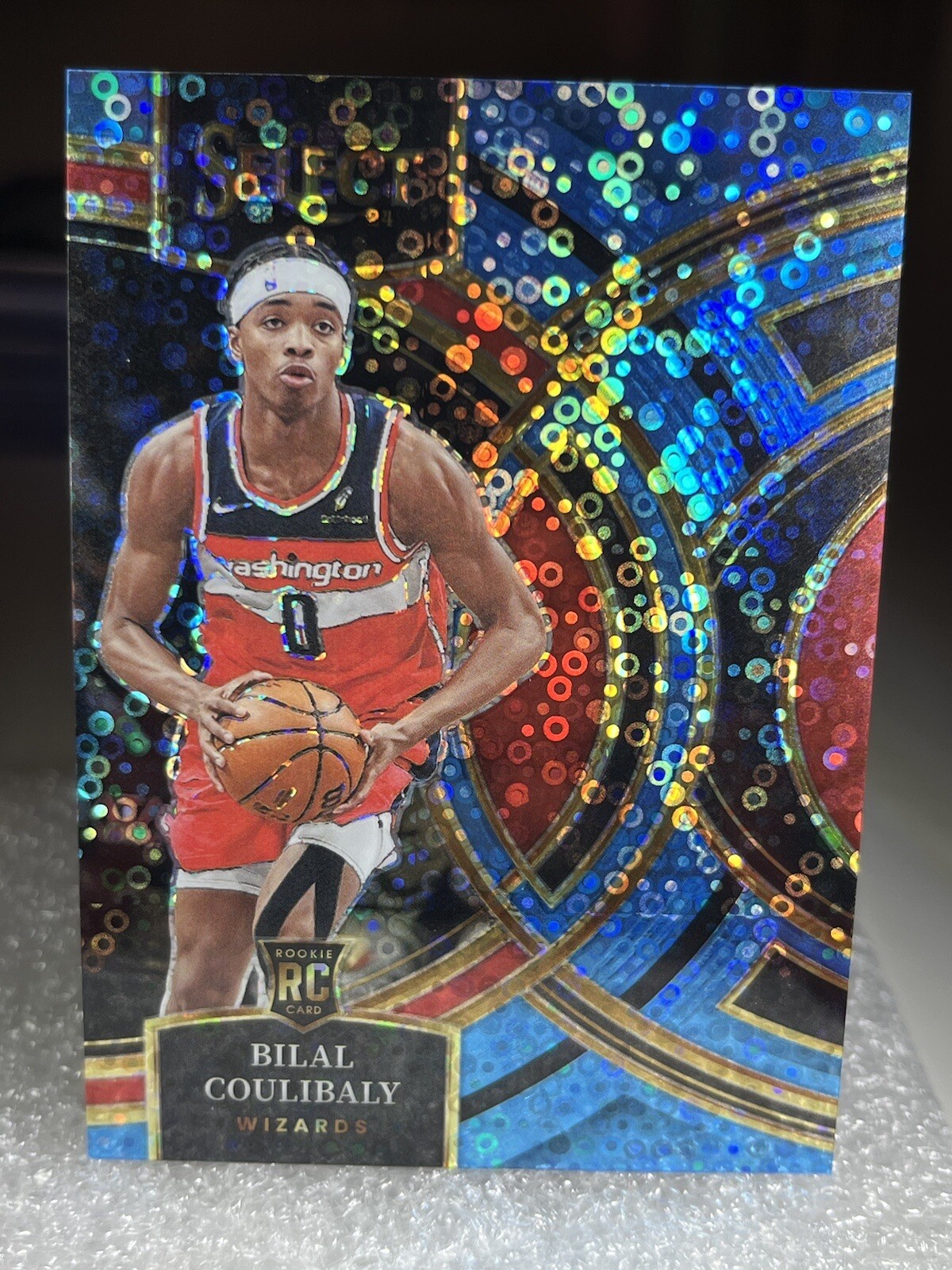 2023-24 Panini Select Bilal Coulibaly RC Premier Level Light Blue /99 Disco #131