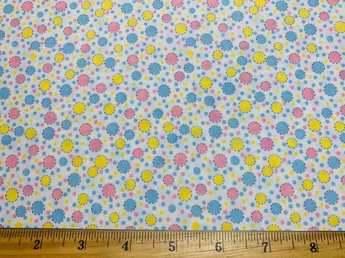 1930s Repro Fabric EVERYTHING BUT THE KITCHEN SINK Floral Darlene Zimmerman FQ - Picture 3 of 3