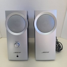 Bose Companion 2 Series Multimedia Stereo Computer Speaker System w/cords Tested