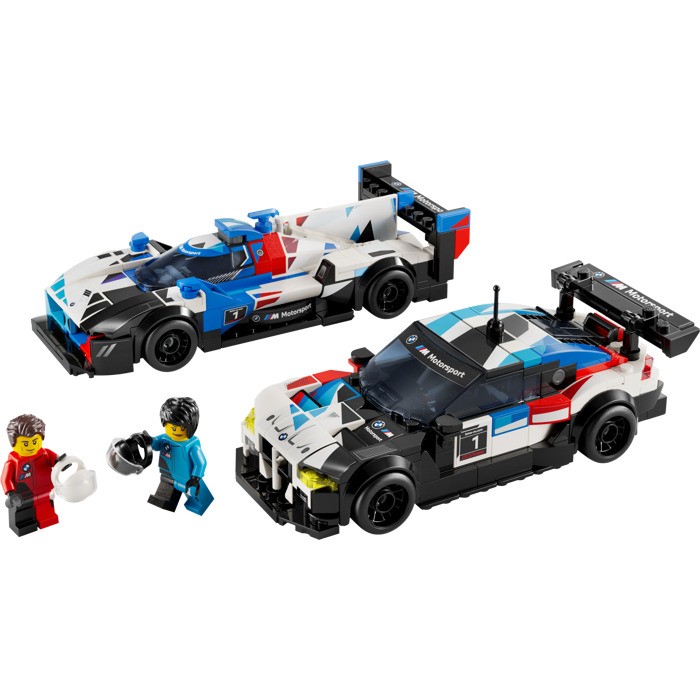汽車男　プロモ　4枚セット Lego 6470545 Speed Champions BMW M4 GT3 & BMW M Hybrid V8 Race