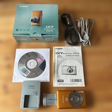 Canon IXY DIGITAL 110 IS Compact Digital Camera Tested Working Seller Japan