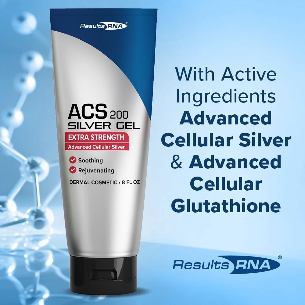 advanced cellular glutathione ACS 200 Silver-Glutathione Gel – Advanced Cellular Colloidal Silver Gel for  W