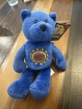 Limited Treasures Euro Coin Bear European Union New With Tag 2002