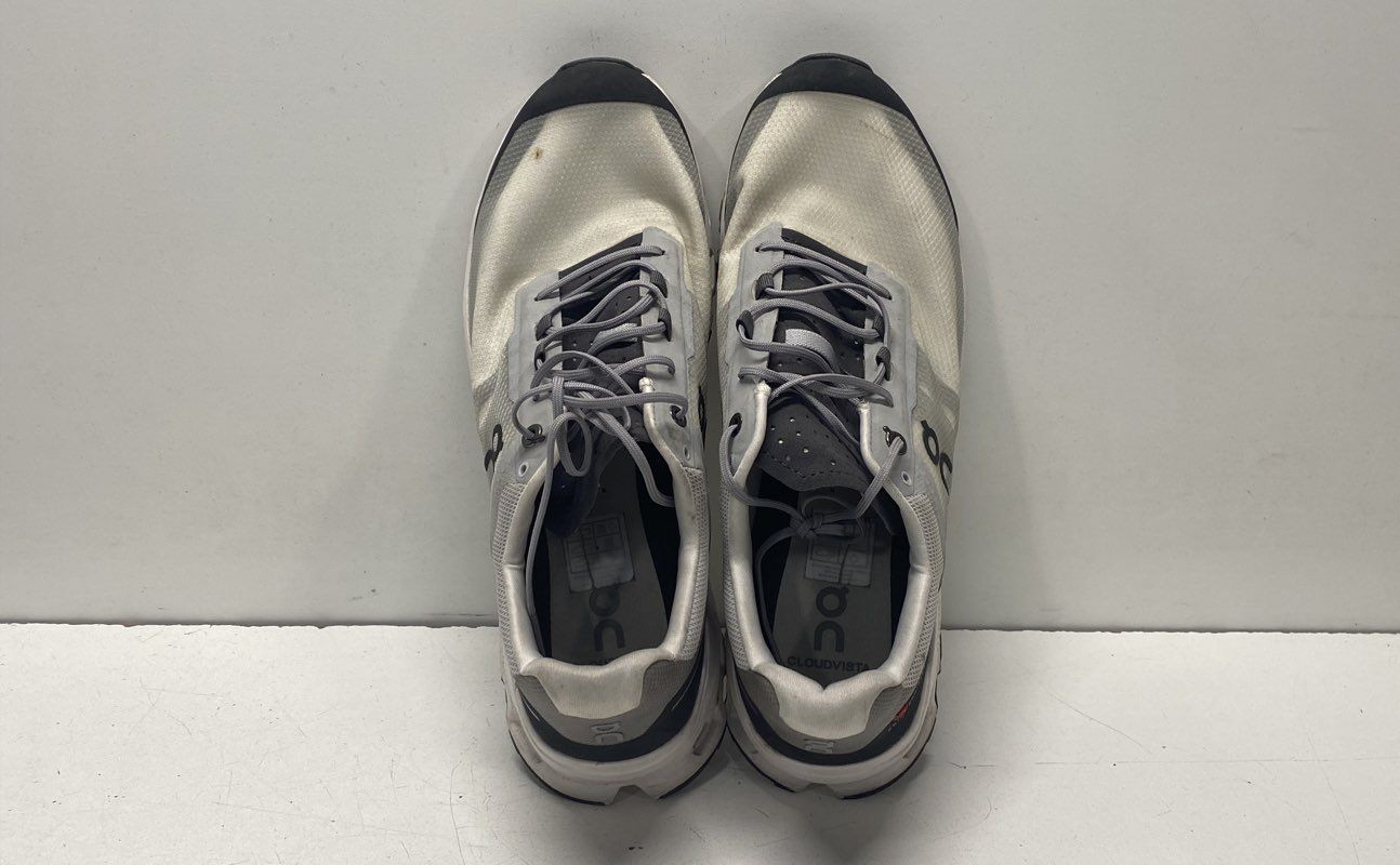 On Cloudvista Light Gray Solid Athletic Shoe Men … - image 5