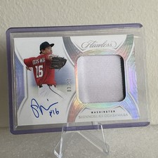 Panini 2025 Flawless Shinnosuke Ogasawara Patch Autograph /20 Nationals