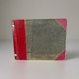 Antique Accounting Book Ledger c1907 Blank Pages Samuel C Tatum Co Cincinnati