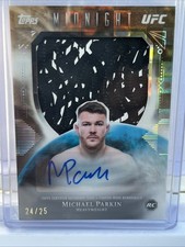2026 Topps Midnight Ufc Rookie Relic Autographed 2/25 Michael Perkins RC