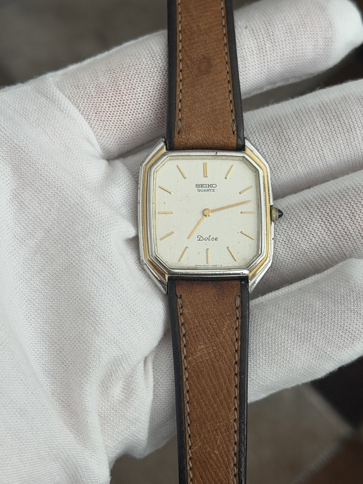 Rare Vintage Seiko Dolce 6020-5930 Men’s Classic Quartz Dress Watch JDM 1970s