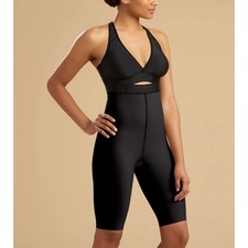 Marena Recovery High Waist Girdle LGS2 Zipperless Short Length 2XL BLACK