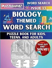 Biology - Themed Word Search - Fun & Educational Puzzles for Kids, Teens, and Ad