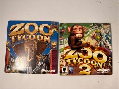 Zoo Tycoon 1 & 2 PC (2006) Slipcovers