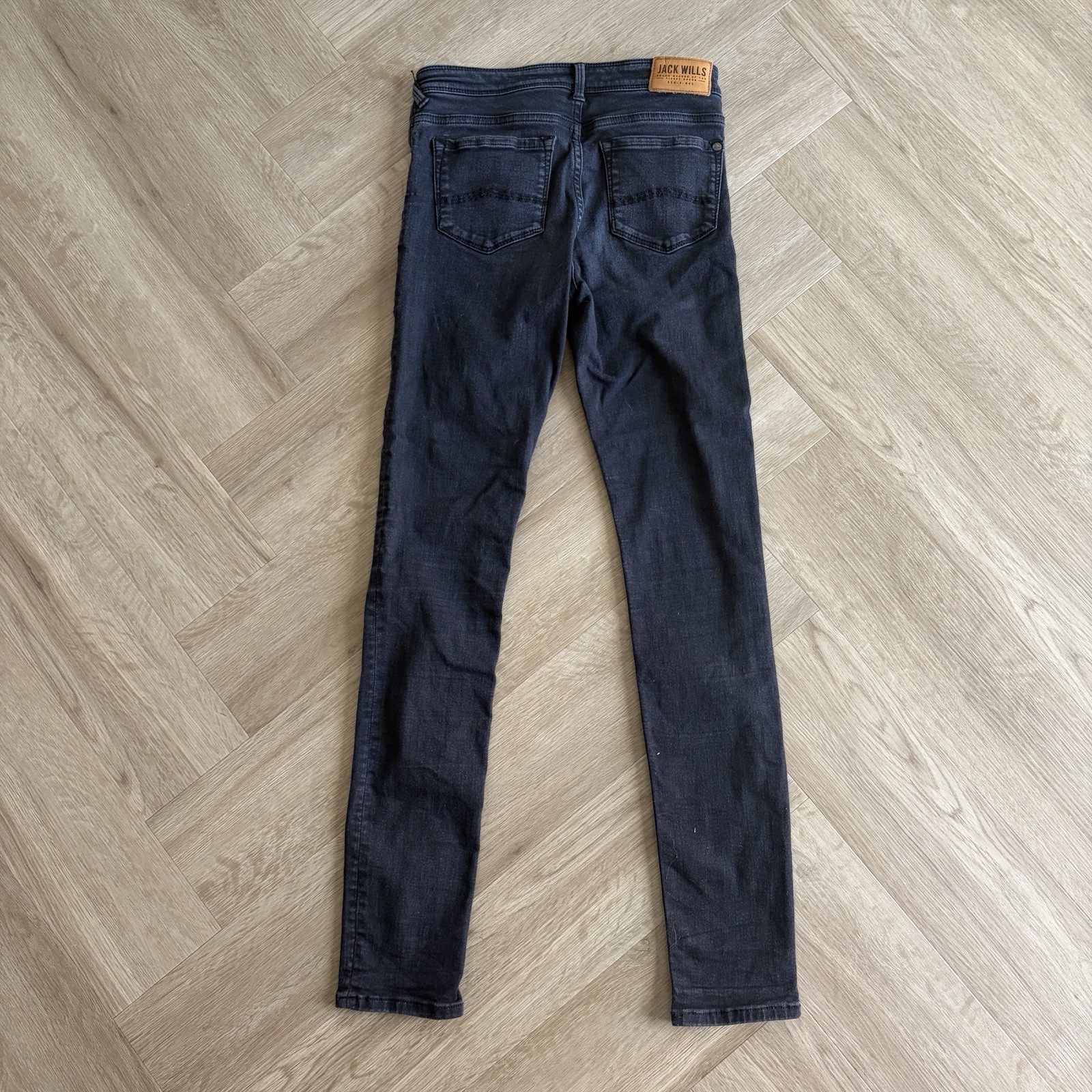 Jack Wills Women's Black Skinny Jeans W26 L30 Size UK 8 image 5