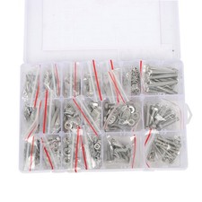 Heavy Duty M4 M5 M6 Stainless Steel Metric Nuts and Bolts Assortment Kit 602PCS
