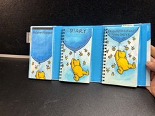 The Pooh Organizer Anne Wilkinson hunkydory Disney 6" x 4" closed