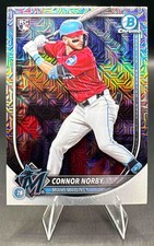 2025 Bowman Connor Norby #46 Mega Box Refractor RC Marlins