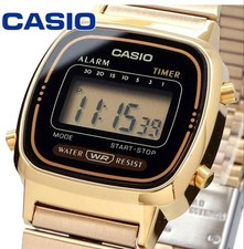 CASIO Digital Watch LA670WGA-1 Women's Retro Style