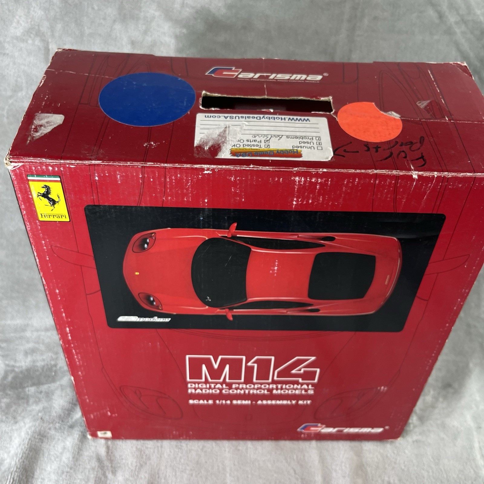 Isma M14 Ferrari Enzo Radio Controlled Car 1/14 Scale For Pa