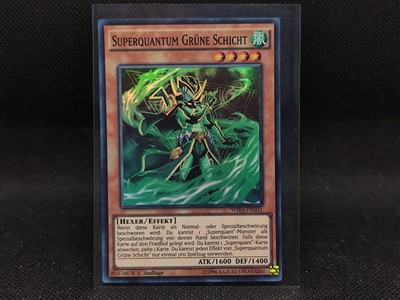 TCG Yu-Gi-Oh Superquantum Grüne Schicht WIRA-DE031  1.Auflage De Super  rare