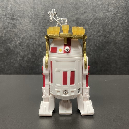 Star Wars ROTJ Jabba the Hutt's Bartender R2-S4M droide rojo blanco con bandeja para bebidas - Imagen 9 de 10