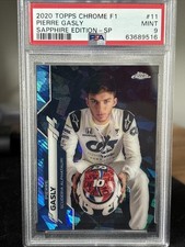 2020 Topps Chrome Sapphire Edition Formula 1 - Image Variation Pierre Gasly #11
