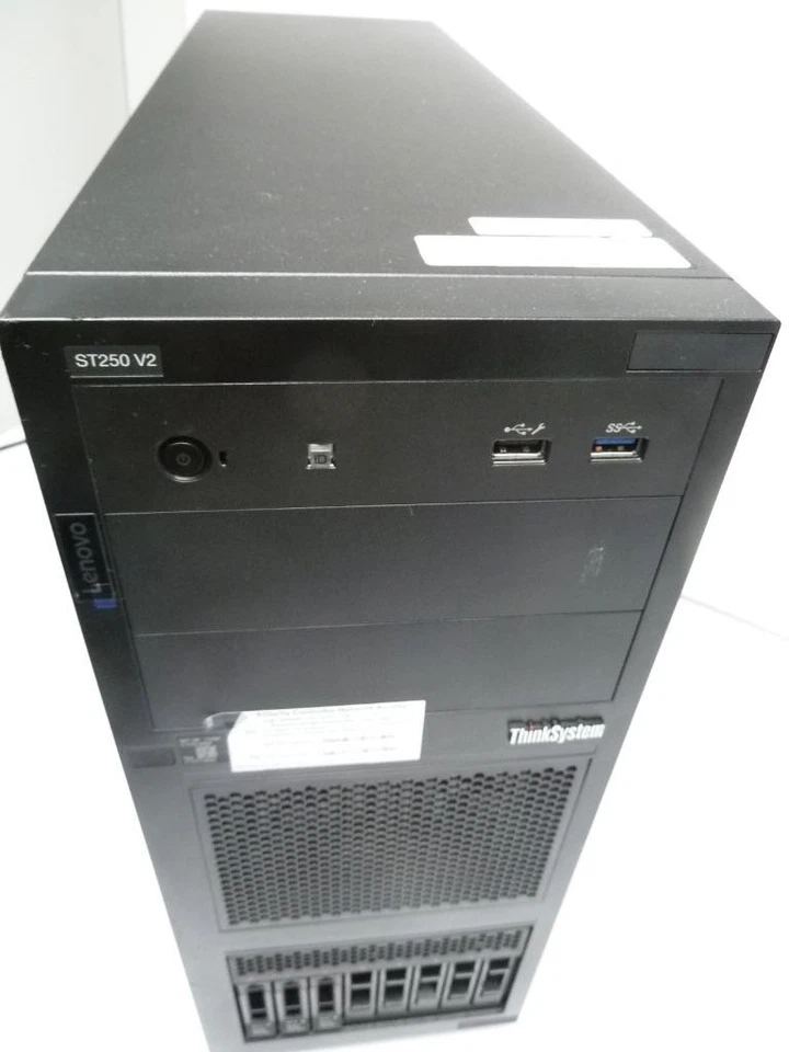 Lenovo ThinkSystem ST250 Tower Xeon E-2374G 3.7GHz | DDR4 32GB | 3x 960GB SSD - Image 2 of 4