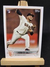 2022 Topps #413 Kervin Castro Rookie San Francisco Giants
