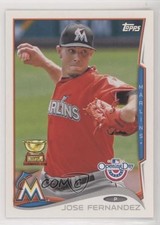2014 Topps Opening Day Jose Fernandez (Pitching) #72 fm0
