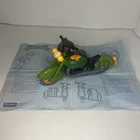 /WITH INSTRUCTS Vintage 1989 Sewer Cycle Vehicle TMT Motorcycle