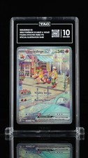 2023 Pokémon Paldea Evolved Skeledirge ex #258/193 Illustration Rare TAG 10