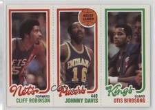 1980-81 Topps Johnny Davis Otis Birdsong Cliff Robinson #125-114-161 0z0n