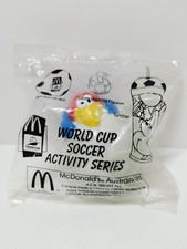Vintage McDonald's 1998 France World Cup Footix Rocking Figurine Toy - New MIP