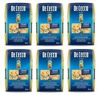 6X De Cecco Orecchiette Grandi N°190 Hartweizengrieß Pasta 500G