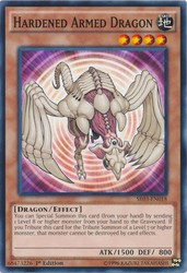 Hardened Armed Dragon SR03-EN018 1st Edition Common