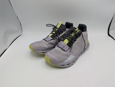 On Cloudnova Shoes Womens 7.5 Purple Pearl Zest Gym Training Running Sneakers