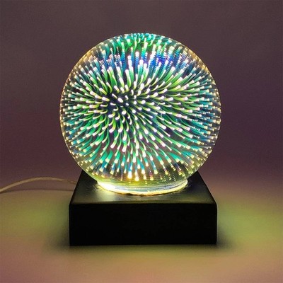 The Source Novelty Sensory Light - Feuerwerk Faserkugellampe
