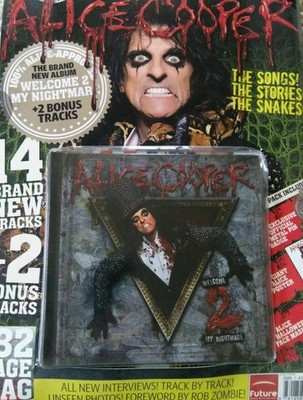 Alice Cooper - Welcome 2 my Nightmare Limited Fanpack Edition Poster Pin Mask