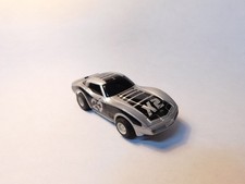 TYCO  1979 CHEVY CORVETTE Slot Car with Running Chassis   silver   7041