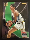 John Stockton 1996 USA BASKETBALL On Card Auto No COA