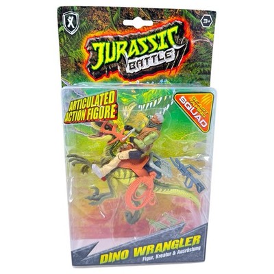 XTREM Jurassic Battle Dino Wrangler Raptor Playset -Chap Mei Figuren Set IG TOYS