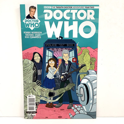 Titan Comics Doctor Who Twelfth Doctor Year Two #15 April 2017 Cover C
