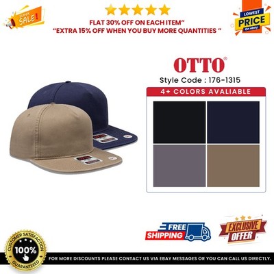 OTTO CAP 176-1315 Unisex 5 Panel Low Profile Style Dad Hat