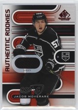 2022-23 Upper Deck SP Game Used Authentic Rookies Red Jersey Jacob Moverare n7r