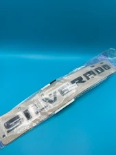 OEM 2020 - 2024 Chevrolet Silverado 1500 Black Emblem Fender Nameplate 84945797