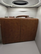 Vintage BMI 30 Cassette Tape Carrying Case Holder Brown