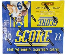 2022 Panini Score Football Retail Box