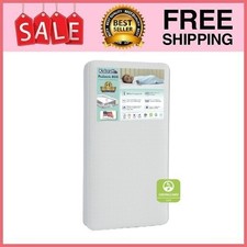 Pediatric 800 Extra Firm Baby Crib Toddler Mattress,80 Coil,Waterproof, Ecru