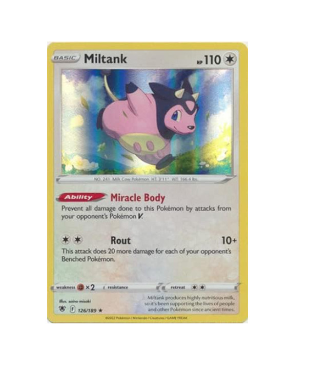 Miltank - 126/189 - Holo Rare - Pokemon - Astral Radiance - NM/M