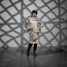 Sale 50% Ozai N Ku  dress  766112 color asphalt size S