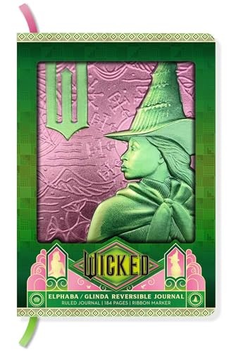 Wicked: Elphaba / Glinda Reversible Sculpted Journal - Image 2